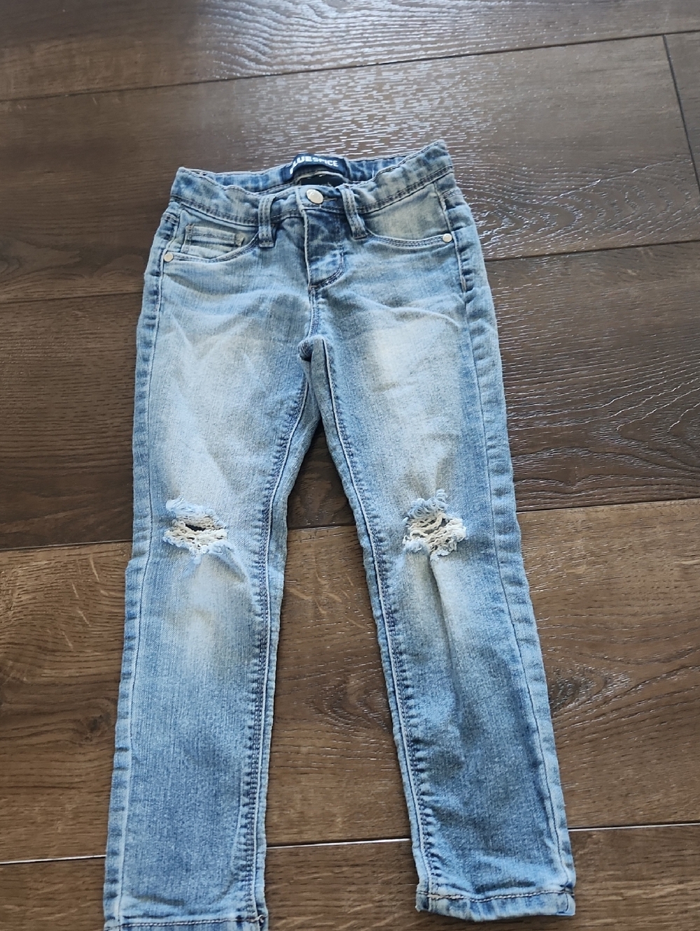 Blue Spice Girls  Light Blue Ripped Skinny Jeans 5T